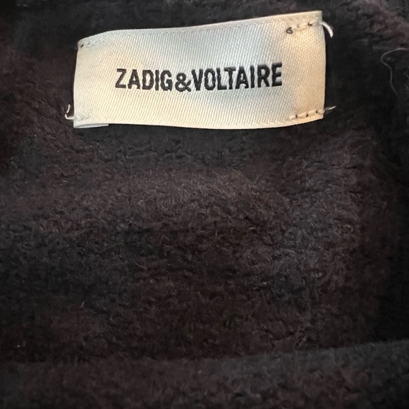 Zadig & Voltaire Black Crewneck Sweatshirt - Picture 2 of 4